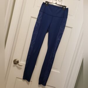 Anthropologie Daily Practice Sofia Leggings Athletic Wear Size Small, Blue